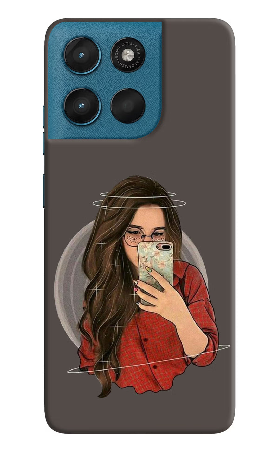 Selfie Queen Moto G57 Power 5G Back Cover, Hard case