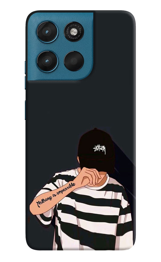 Aesthetic Boy Moto G57 Power 5G Hard Case Back Cover by Casekaro