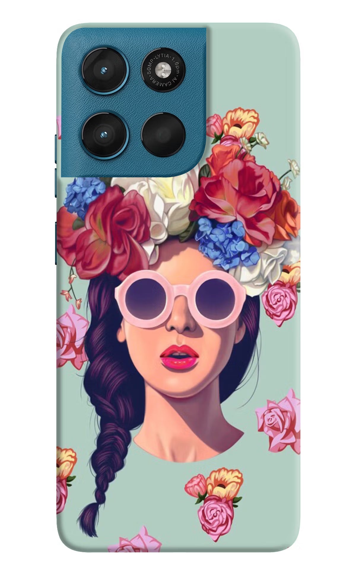 Pretty Girl Moto G57 Power 5G Hard Case Back Cover by Casekaro
