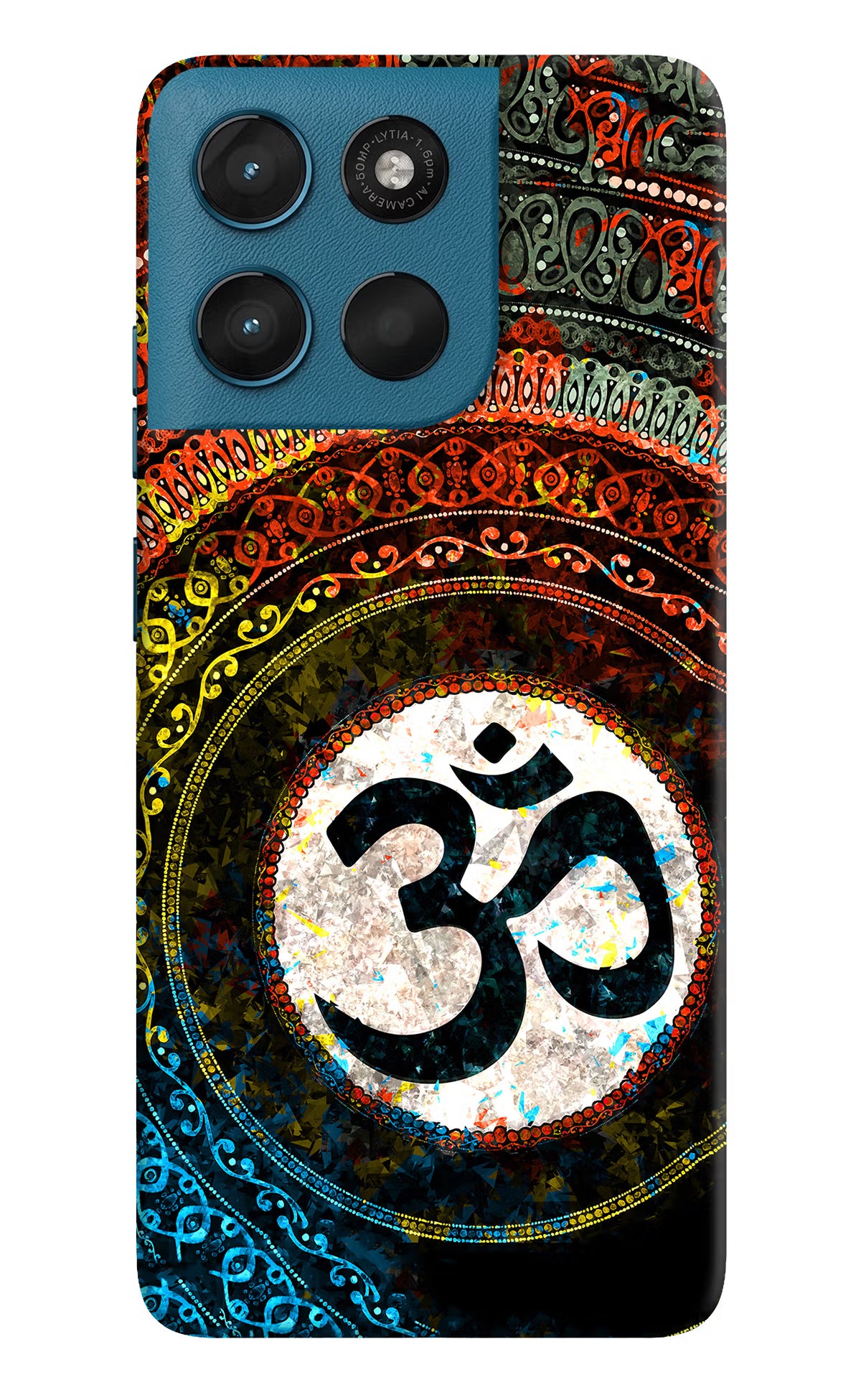 Om Cultural Moto G57 Power 5G Hard Case Back Cover by Casekaro