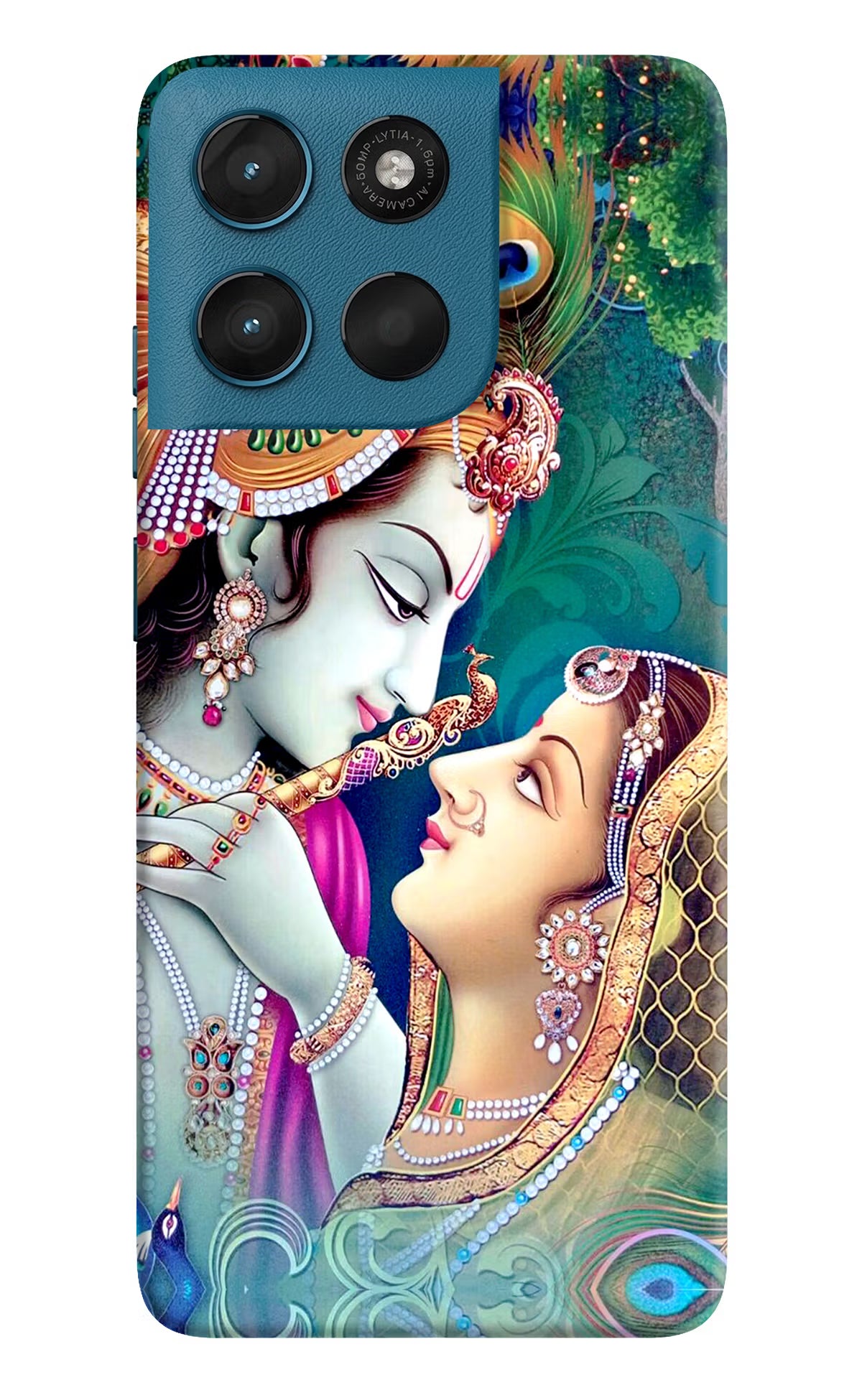 Lord Radha Krishna Moto G57 Power 5G Hard Case Back Cover by Casekaro