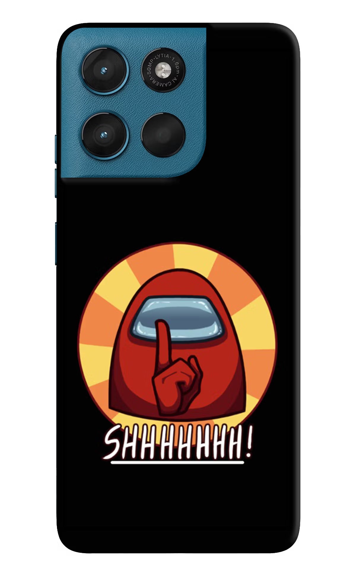Among Us Shhh! Moto G57 Power 5G Hard Case Back Cover by Casekaro