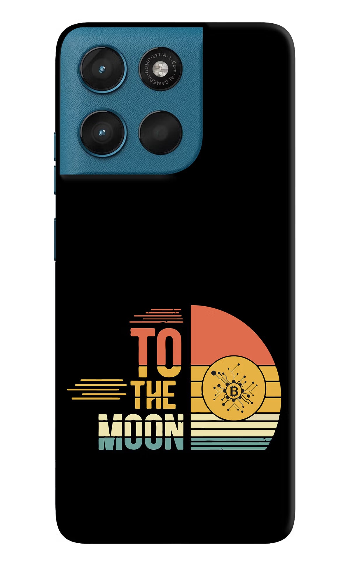 To the Moon Moto G57 Power 5G Hard Case Back Cover by Casekaro