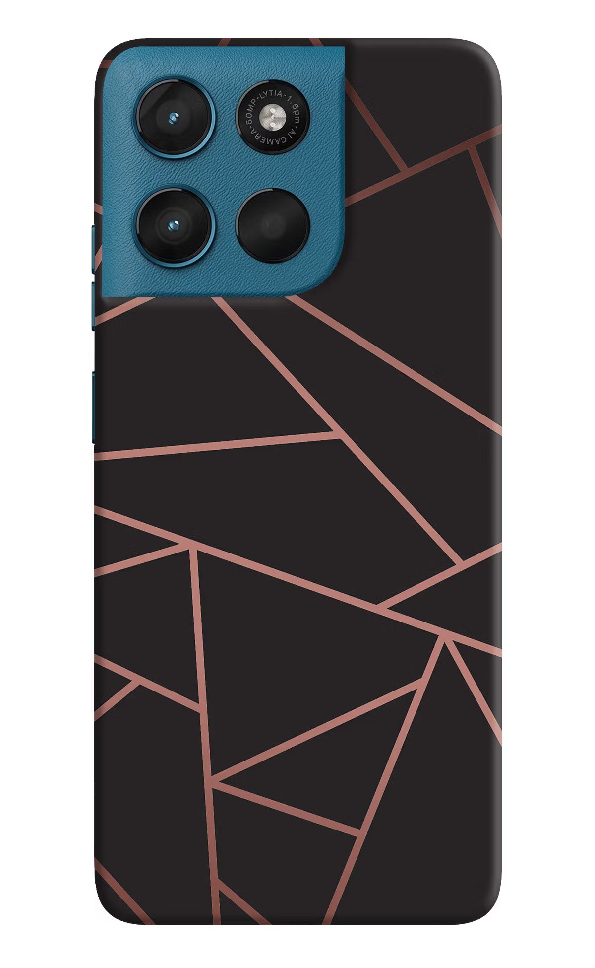 Geometric Pattern Moto G57 Power 5G Hard Case Back Cover by Casekaro