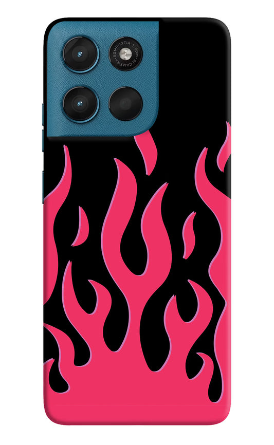 Fire Flames Moto G57 Power 5G Hard Case Back Cover by Casekaro
