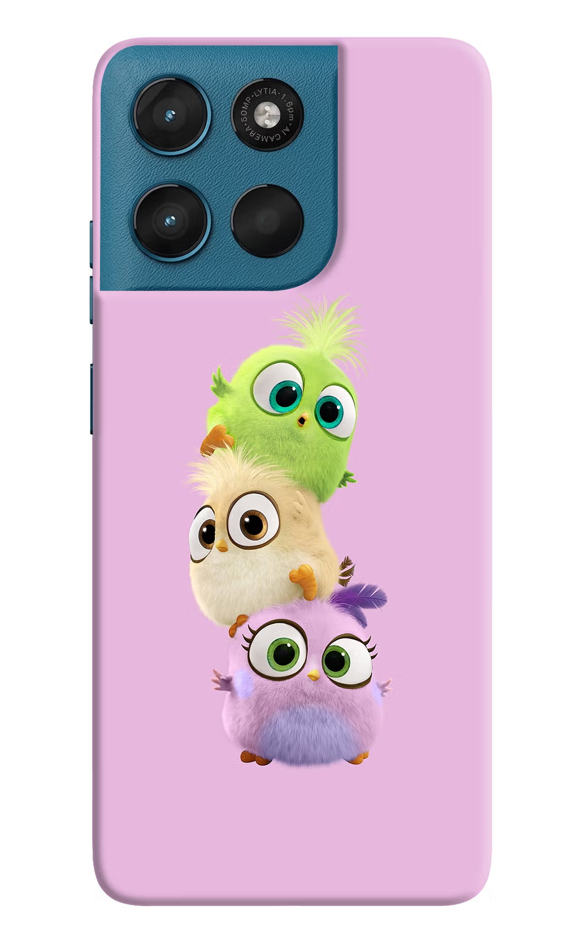 Cute Little Birds Moto G57 Power 5G Hard Case Back Cover by Casekaro