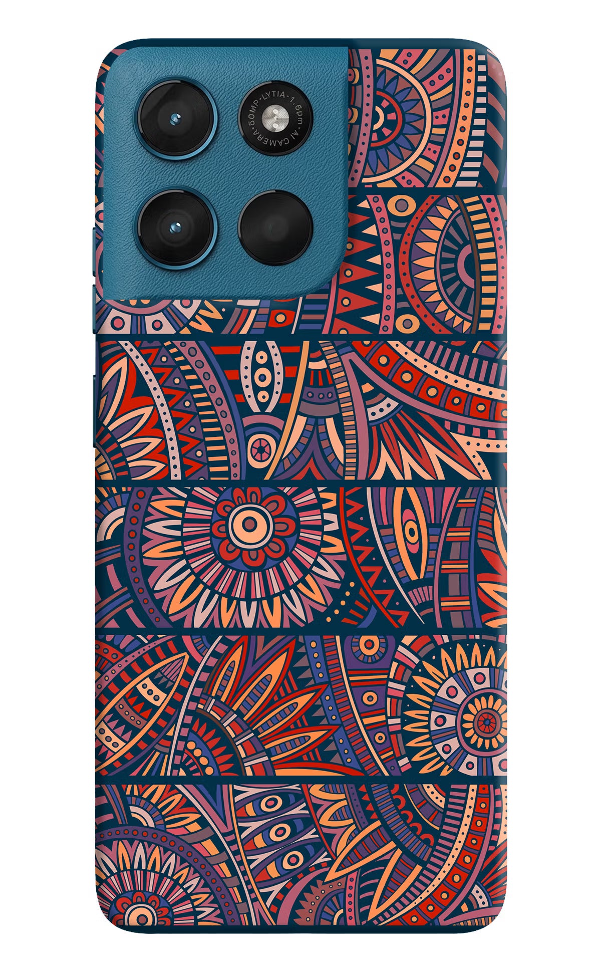 African Culture Design Moto G57 Power 5G Hard Case Back Cover by Casekaro
