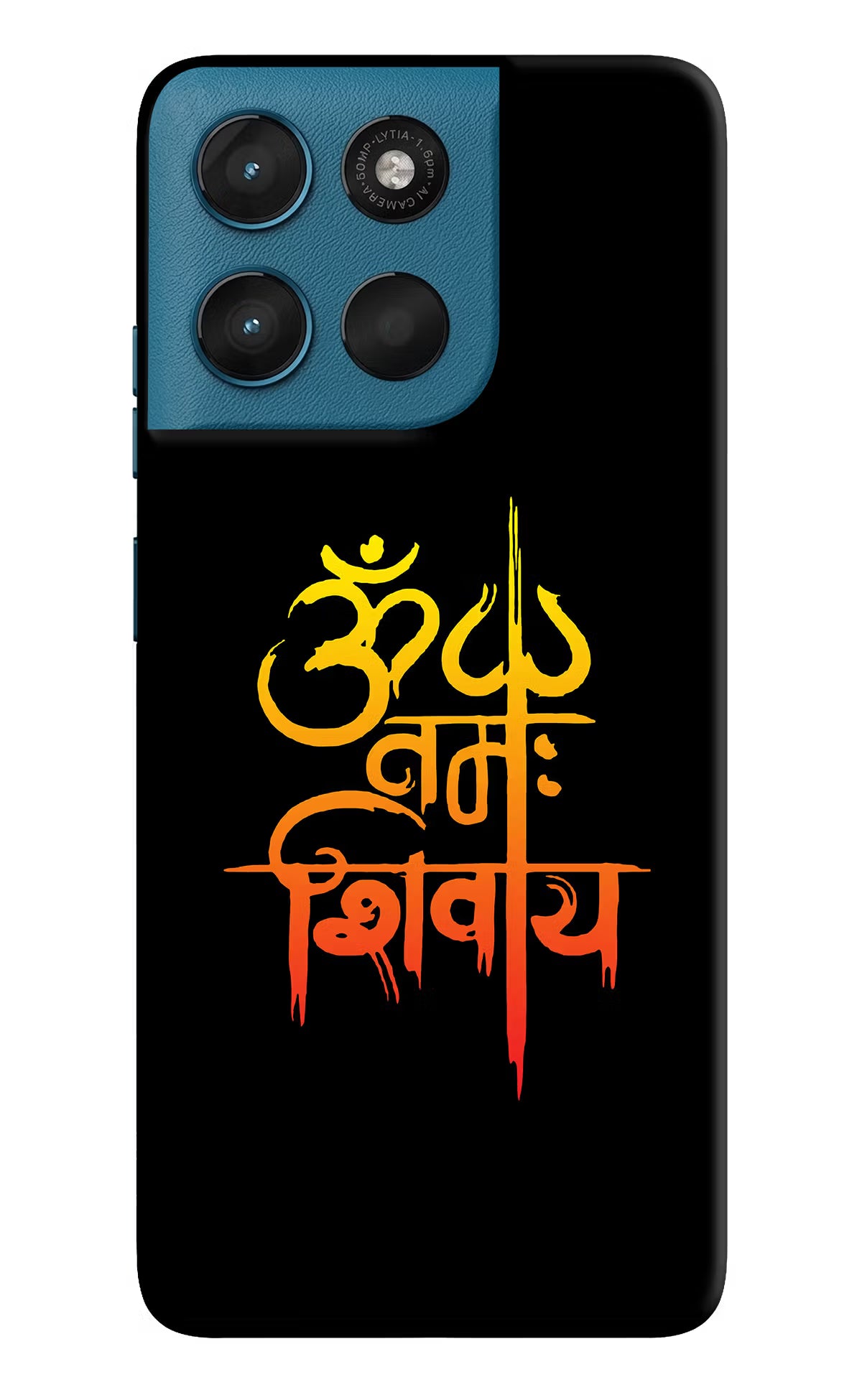 Om Namah Shivay Moto G57 Power 5G Hard Case Back Cover by Casekaro