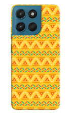 Tribal Pattern Moto G57 Power 5G Hard Case Back Cover by Casekaro