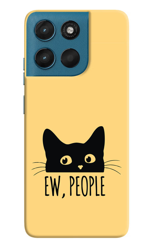 Ew People Catitude Moto G57 Power 5G Hard Case Back Cover by Casekaro