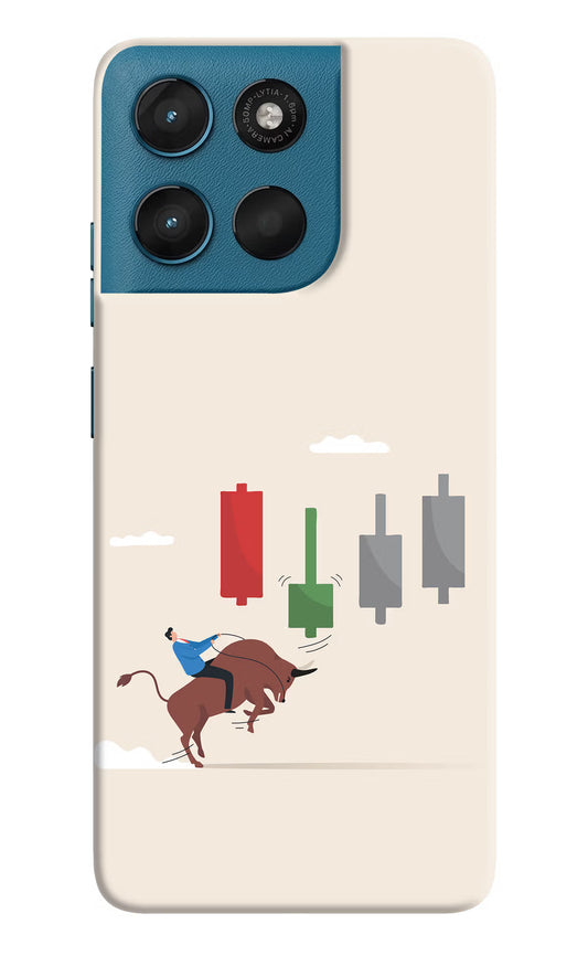 Bull Trading Momentum Moto G57 Power 5G Hard Case Back Cover by Casekaro