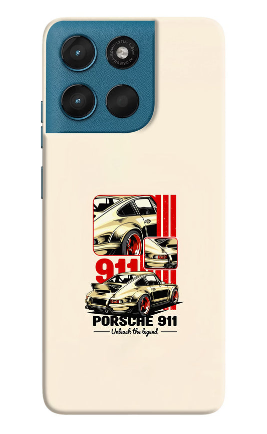 Classic Porsche 911 Moto G57 Power 5G Hard Case Back Cover by Casekaro