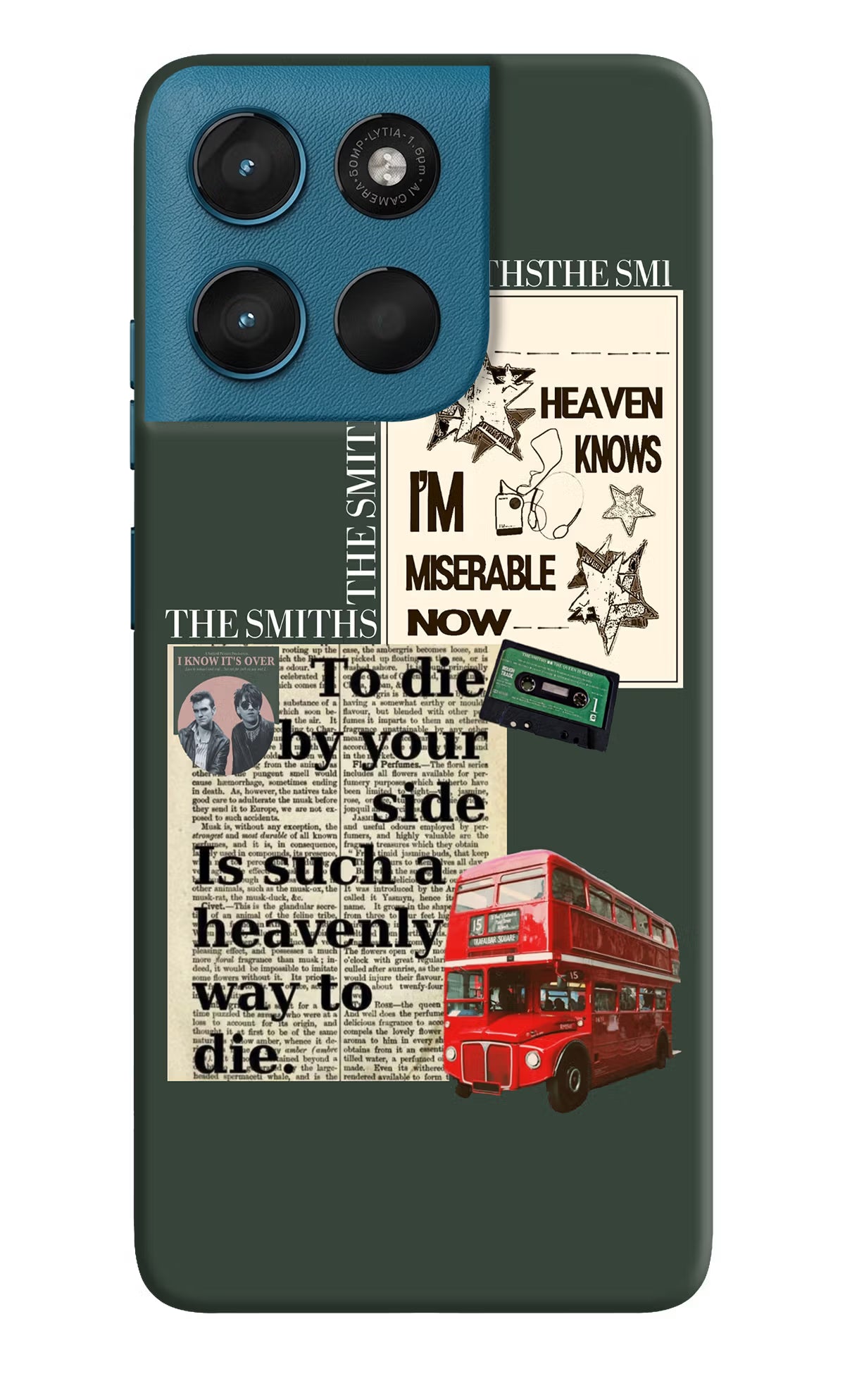 The Smiths Moto G57 Power 5G Hard Case Back Cover by Casekaro