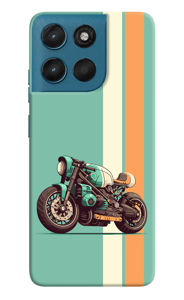 Striped Moto Drift Moto G57 Power 5G Hard Case Back Cover by Casekaro