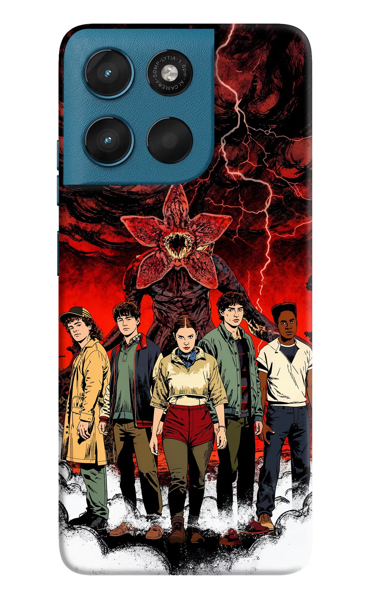 Ordinary Things Characters Moto G57 Power 5G Hard Case Back Cover by Casekaro