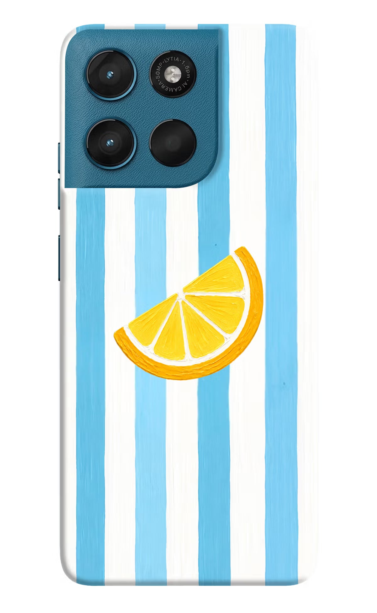 Summer Lemon Moto G57 Power 5G Hard Case Back Cover by Casekaro