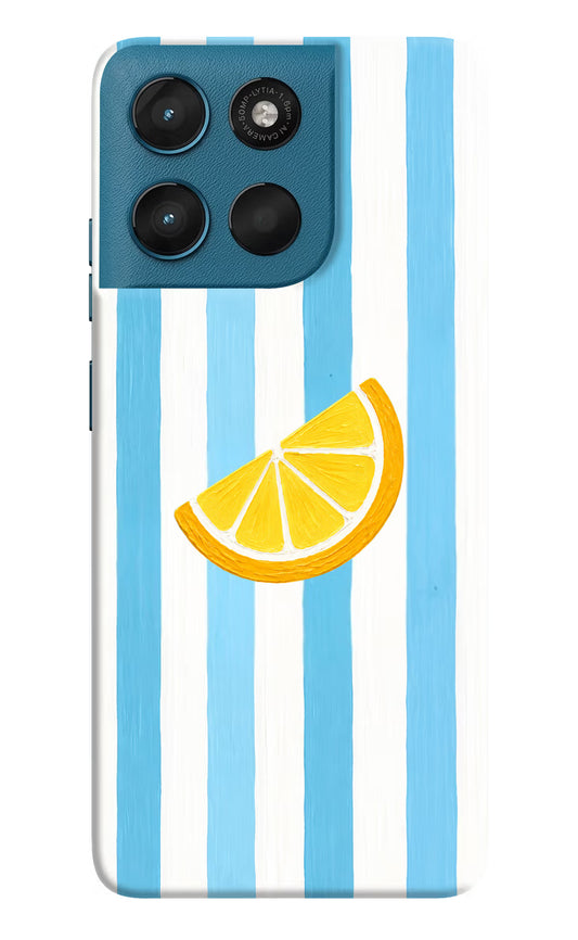 Summer Lemon Moto G57 Power 5G Hard Case Back Cover by Casekaro