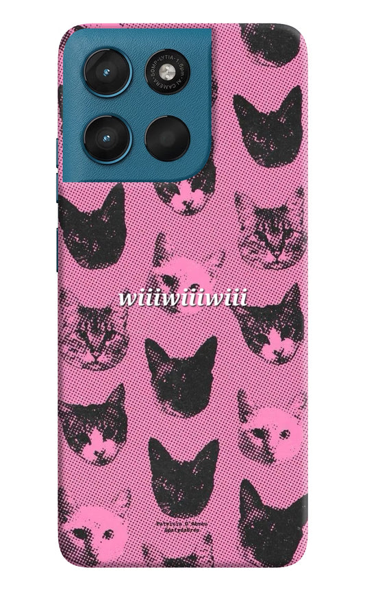 Pink Cats Moto G57 Power 5G Back Cover