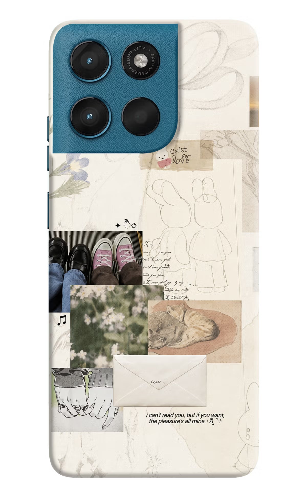 Soft Aesthetic Moto G57 Power 5G Back Cover