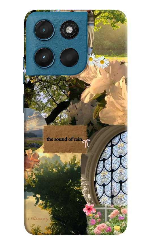 Rain Moto G57 Power 5G Hard Case Back Cover by Casekaro