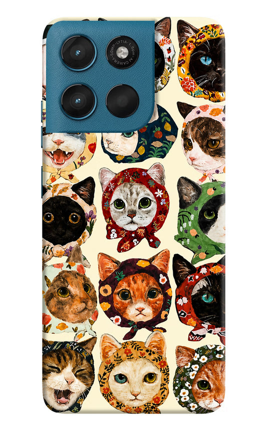 Cool Cat Moto G57 Power 5G Hard Case Back Cover by Casekaro