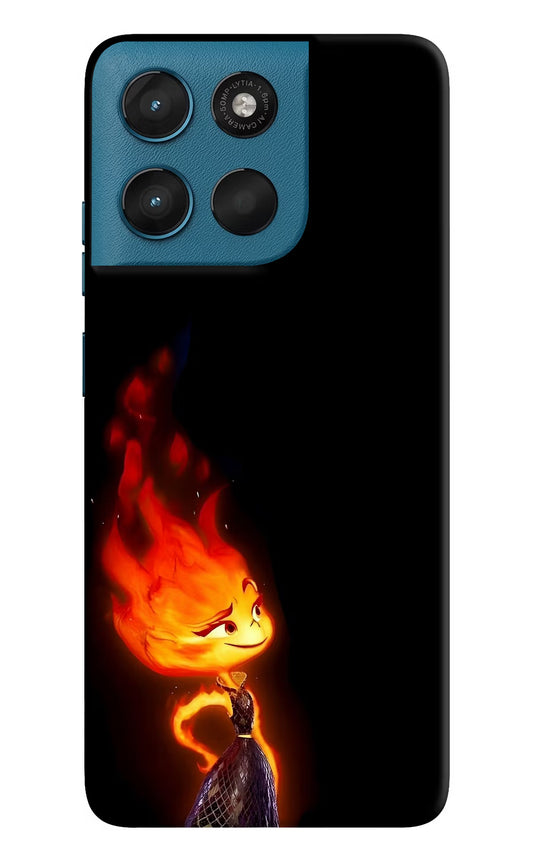Ember Flame Moto G57 Power 5G Hard Case Back Cover by Casekaro