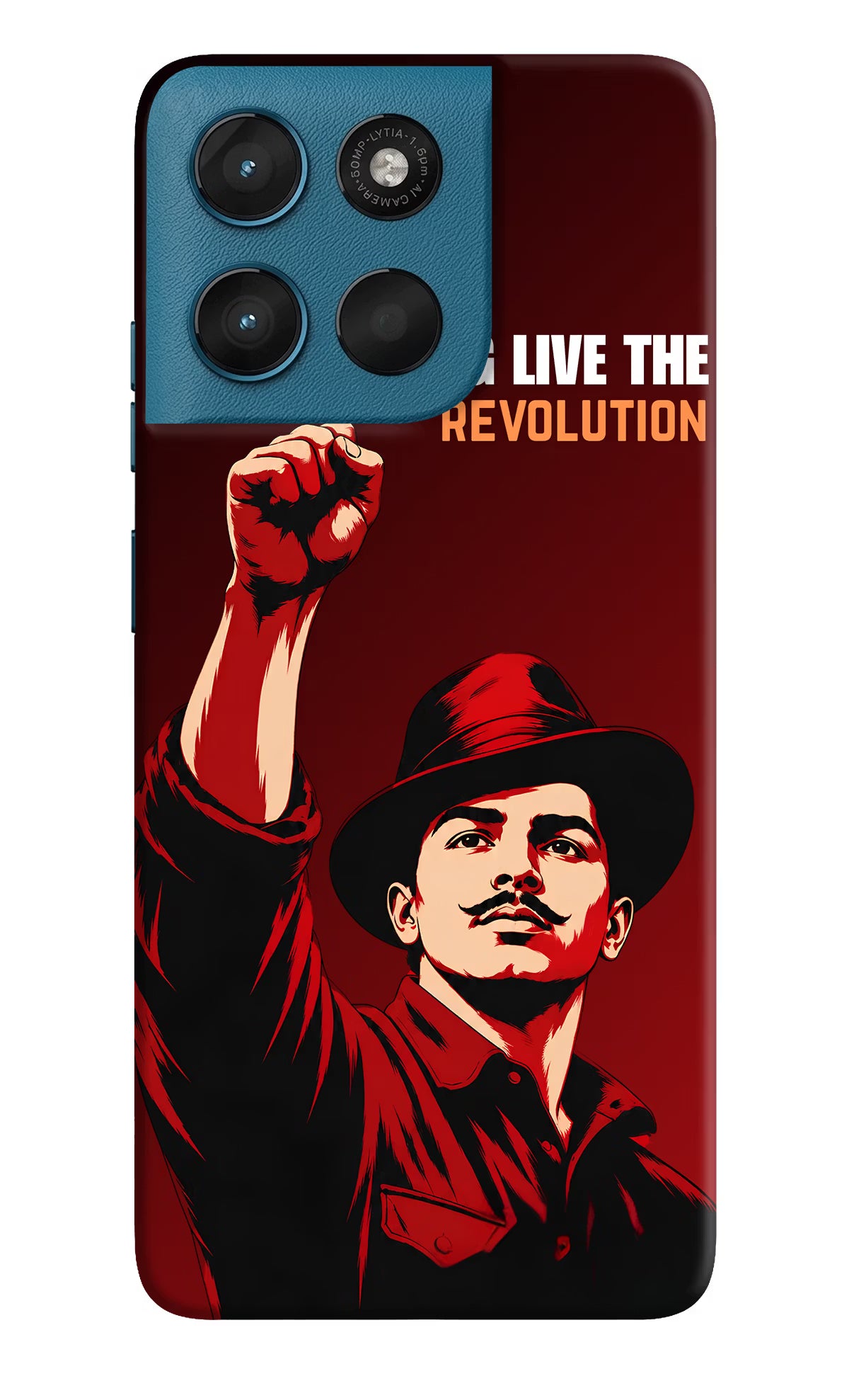 Bhagat Singh Revolution Moto G57 Power 5G Back Cover