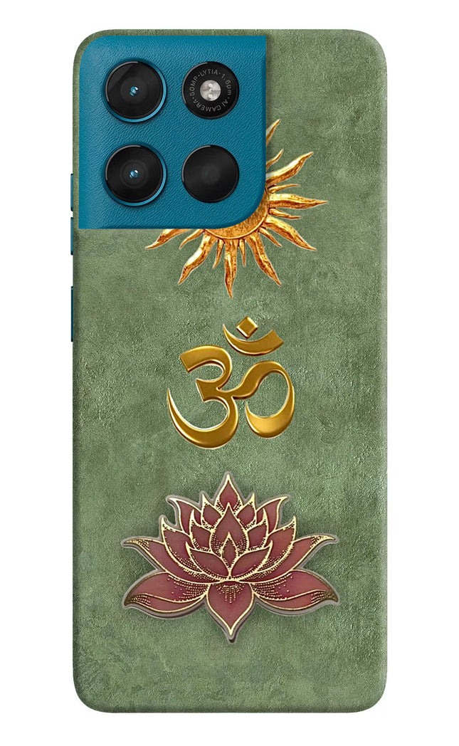 Om & Lotus Moto G57 Power 5G Back Cover