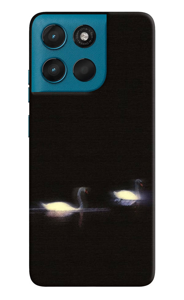 Silent Swans Moto G57 Power 5G Hard Case Back Cover by Casekaro