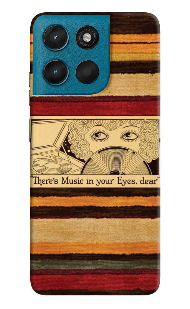 Vinyl Stripes Moto G57 Power 5G Hard Case Back Cover by Casekaro