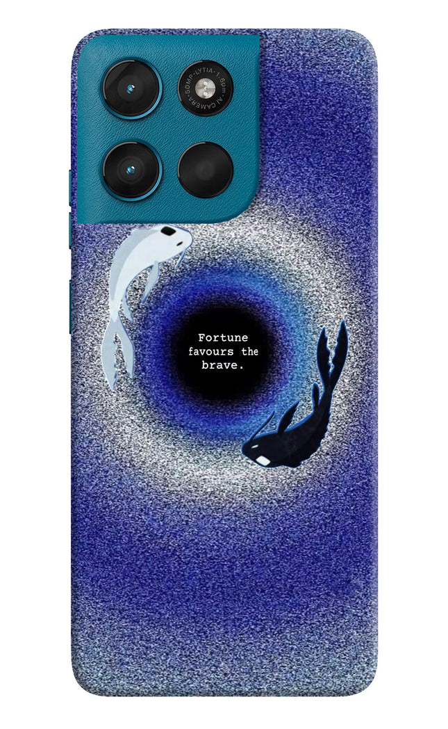 Dark Koi Moto G57 Power 5G Hard Case Back Cover by Casekaro