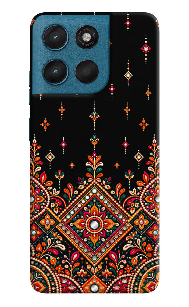 Noir Mehfil Moto G57 Power 5G Hard Case Back Cover by Casekaro