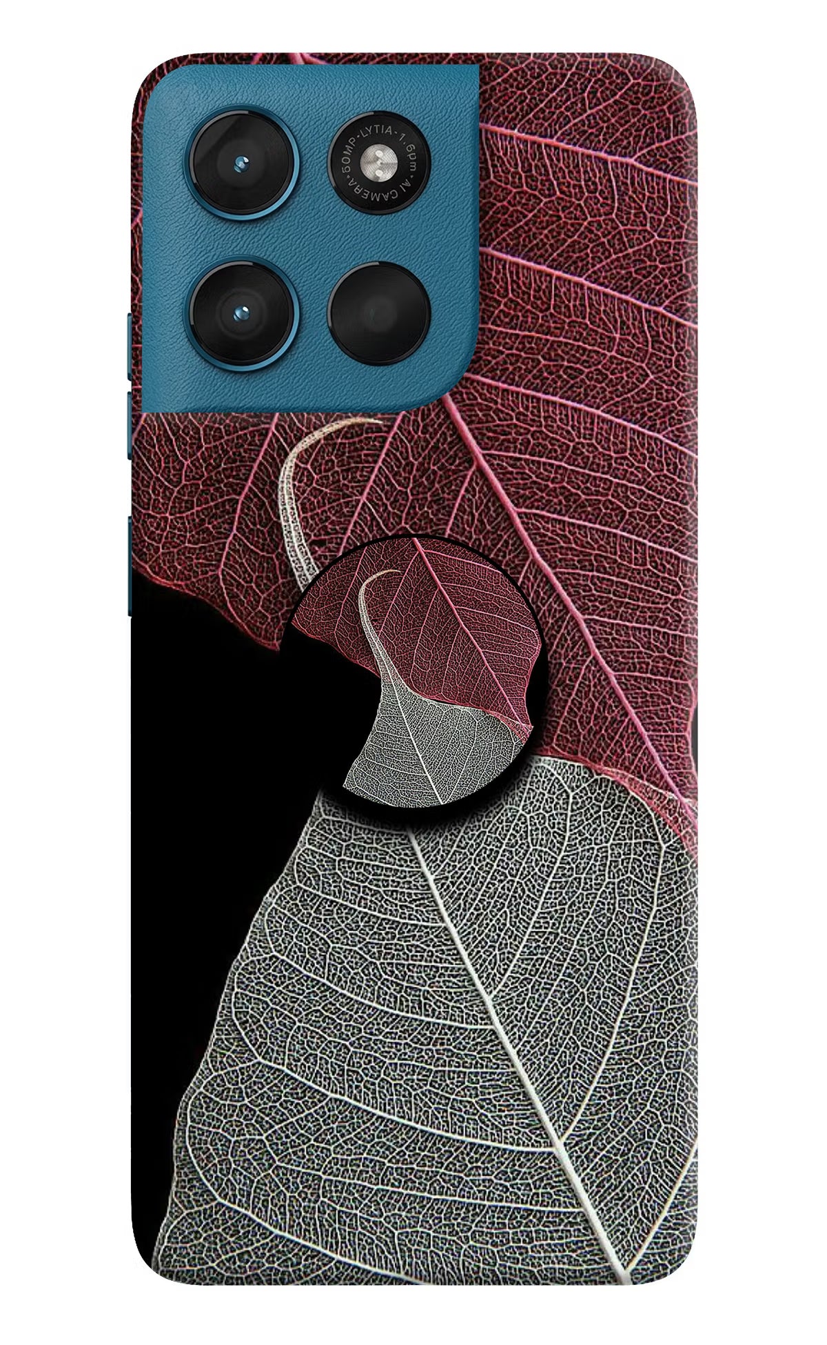 Leaf Pattern Moto G57 Power 5G Pop Case by Casekaro