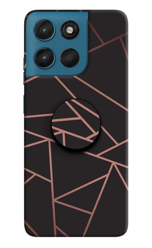 Geometric Pattern Moto G57 Power 5G Pop Case by Casekaro