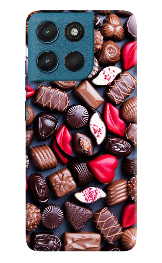Chocolates Moto G57 Power 5G Pop Case by Casekaro