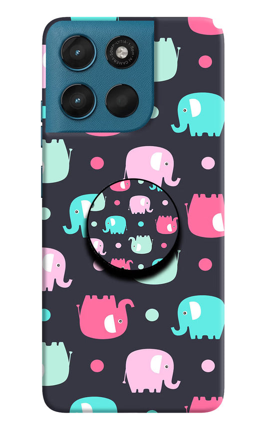 Baby Elephants Moto G57 Power 5G Pop Case by Casekaro