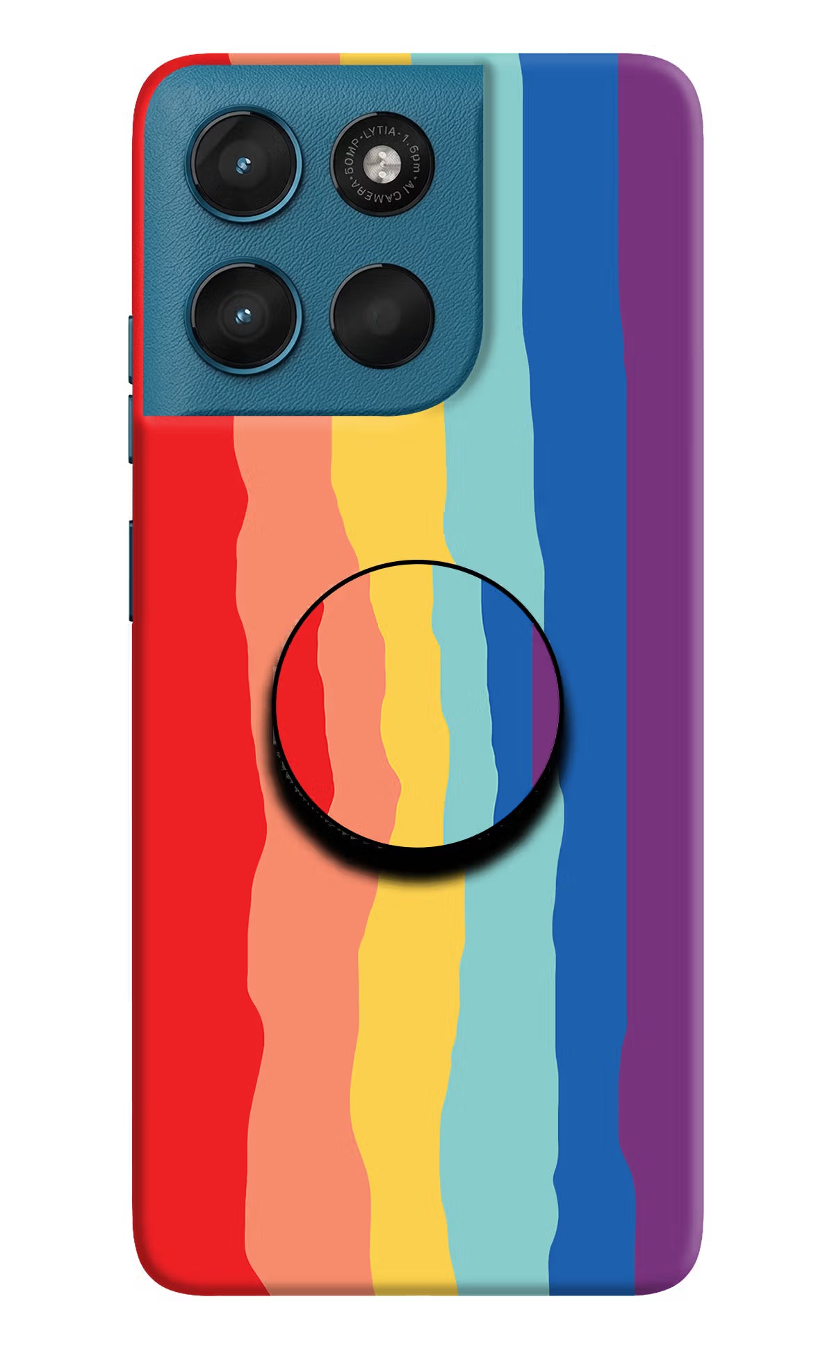 Rainbow Moto G57 Power 5G Pop Case by Casekaro