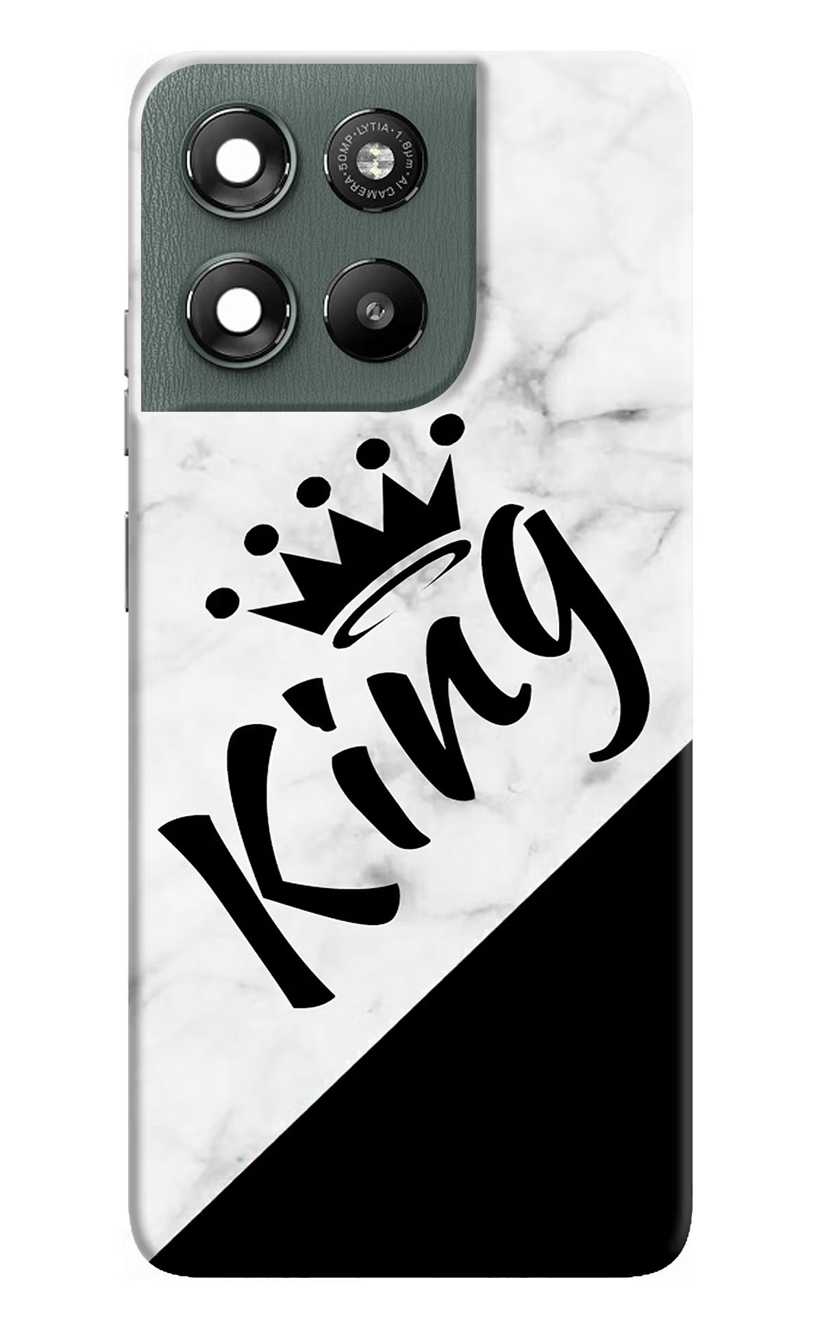 King Moto G67 Power 5G Hard Case Back Cover by Casekaro