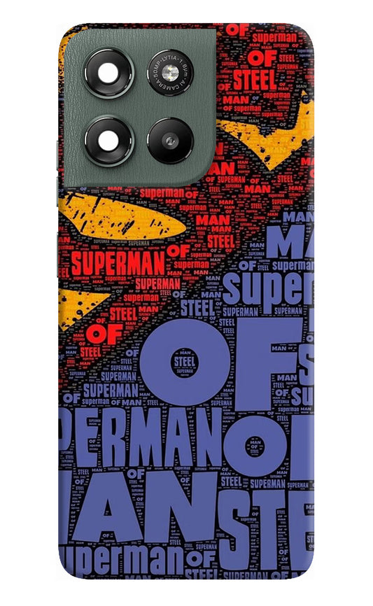 Superman Moto G67 Power 5G Hard Case Back Cover by Casekaro