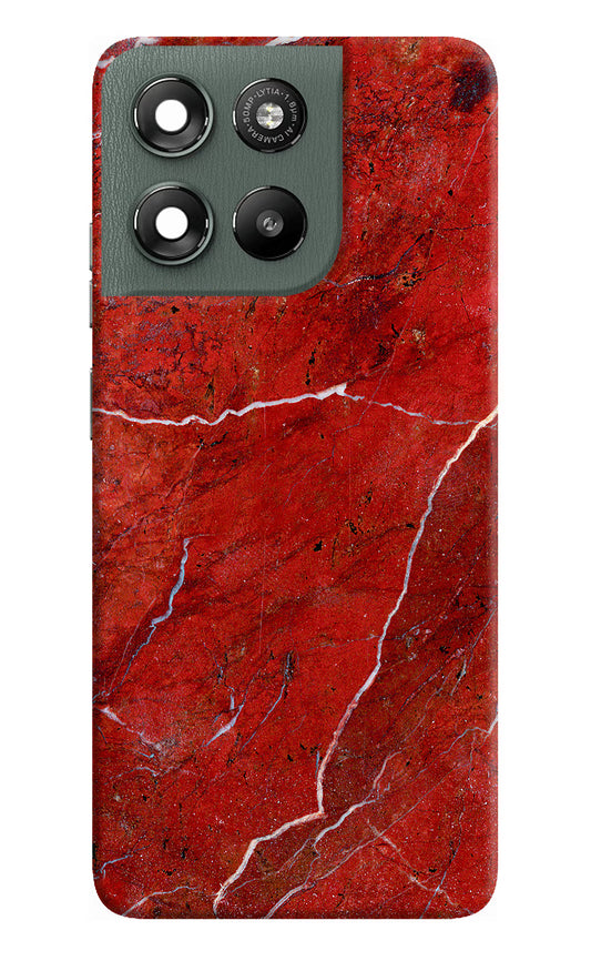 Red Marble Design Moto G67 Power 5G Hard Case Back Cover by Casekaro