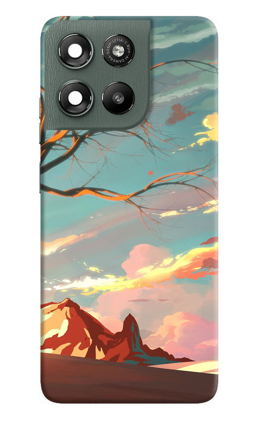 Scenery Moto G67 Power 5G Hard Case Back Cover by Casekaro