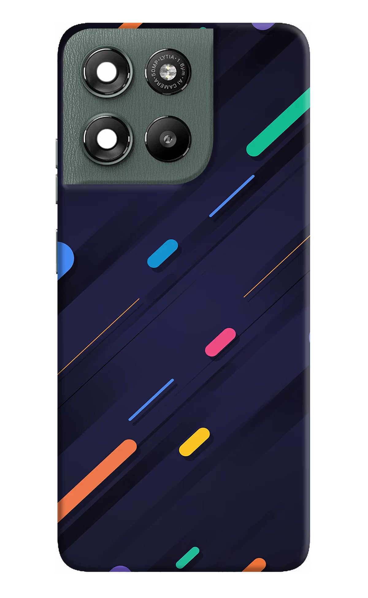Abstract Design Moto G67 Power 5G Hard Case Back Cover by Casekaro