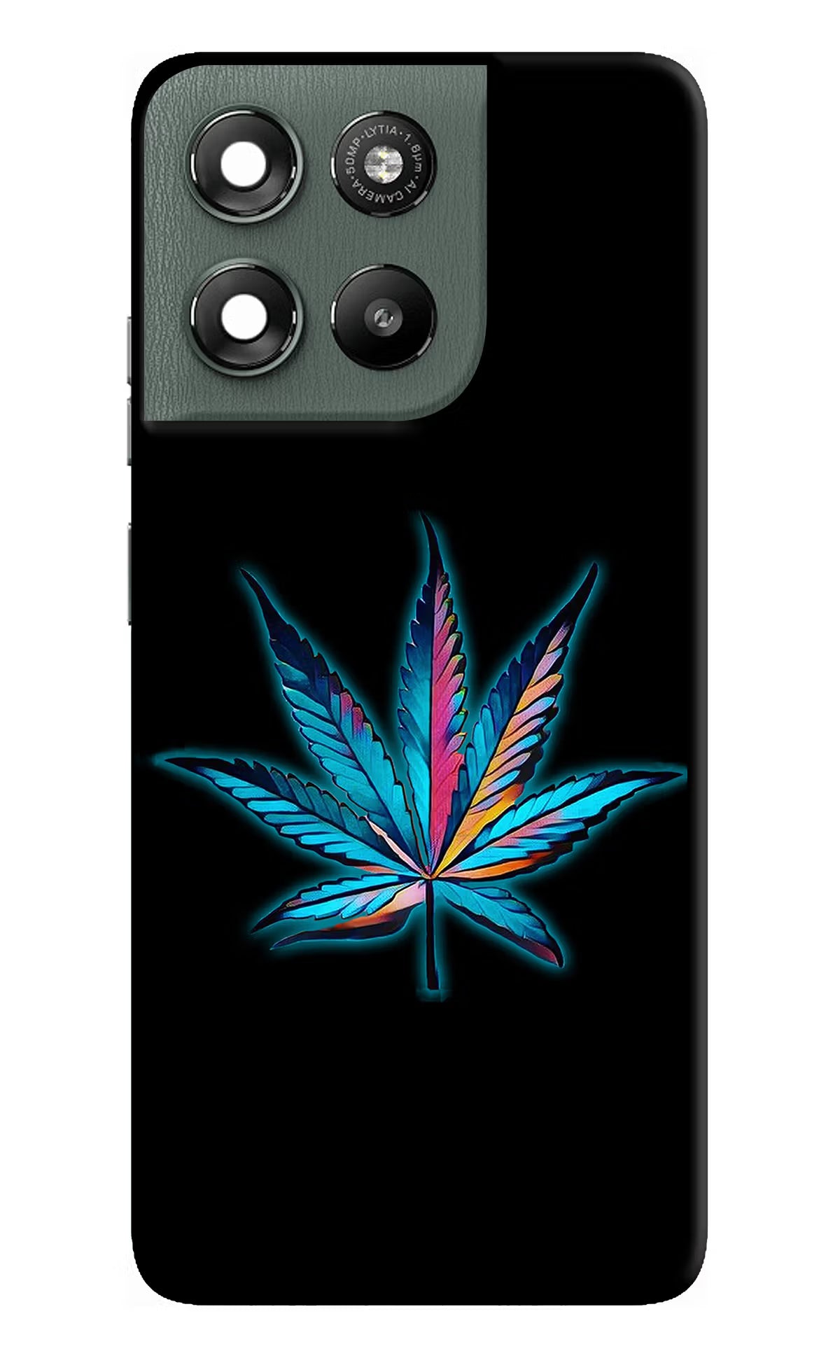 Weed Moto G67 Power 5G Hard Case Back Cover by Casekaro