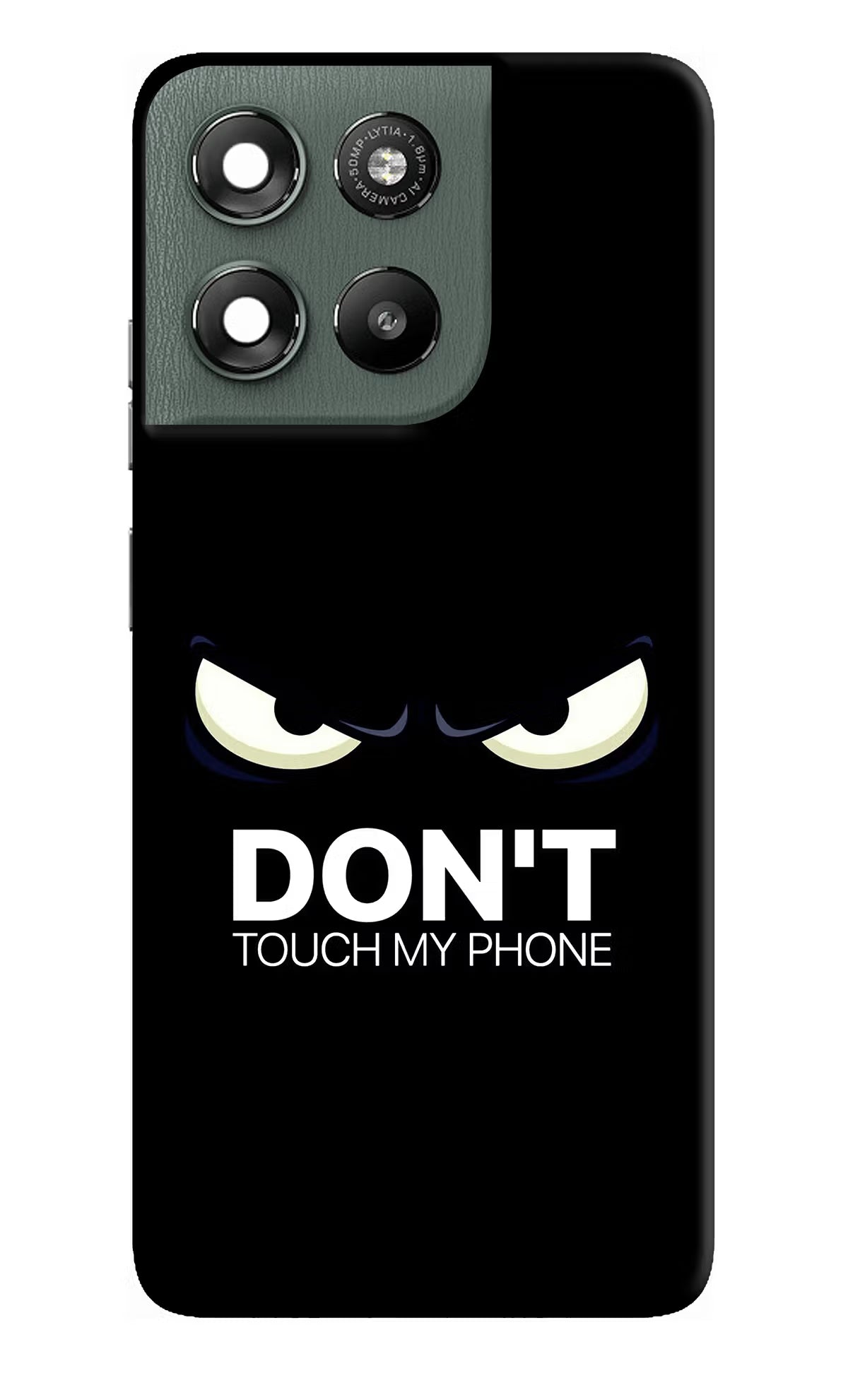 Don'T Touch My Phone Moto G67 Power 5G Hard Case Back Cover by Casekaro