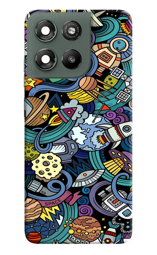 Space Abstract Moto G67 Power 5G Hard Case Back Cover by Casekaro