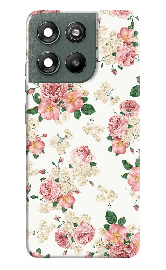 Flowers Moto G67 Power 5G Hard Case Back Cover by Casekaro