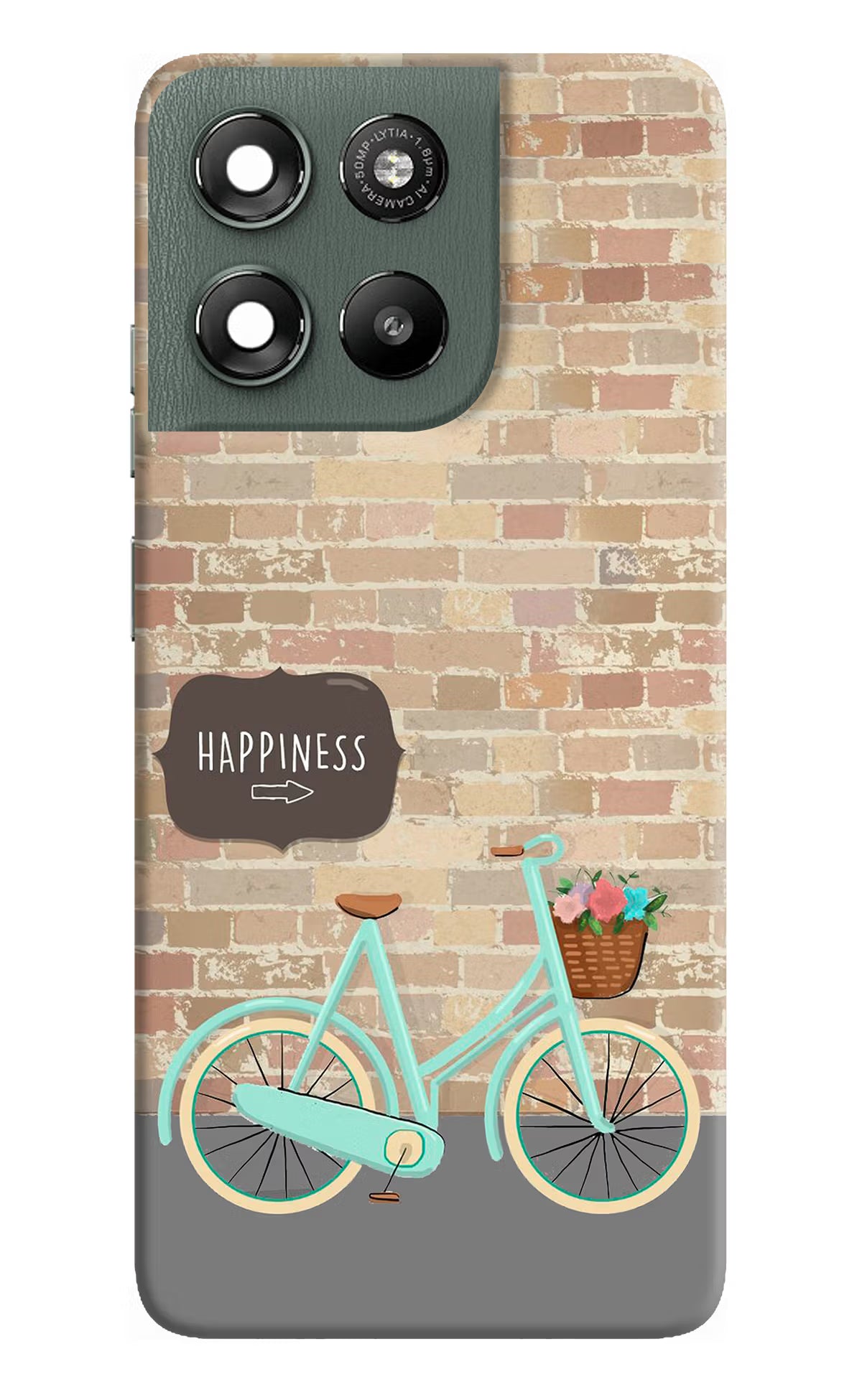 Happiness Artwork Moto G67 Power 5G Hard Case Back Cover by Casekaro
