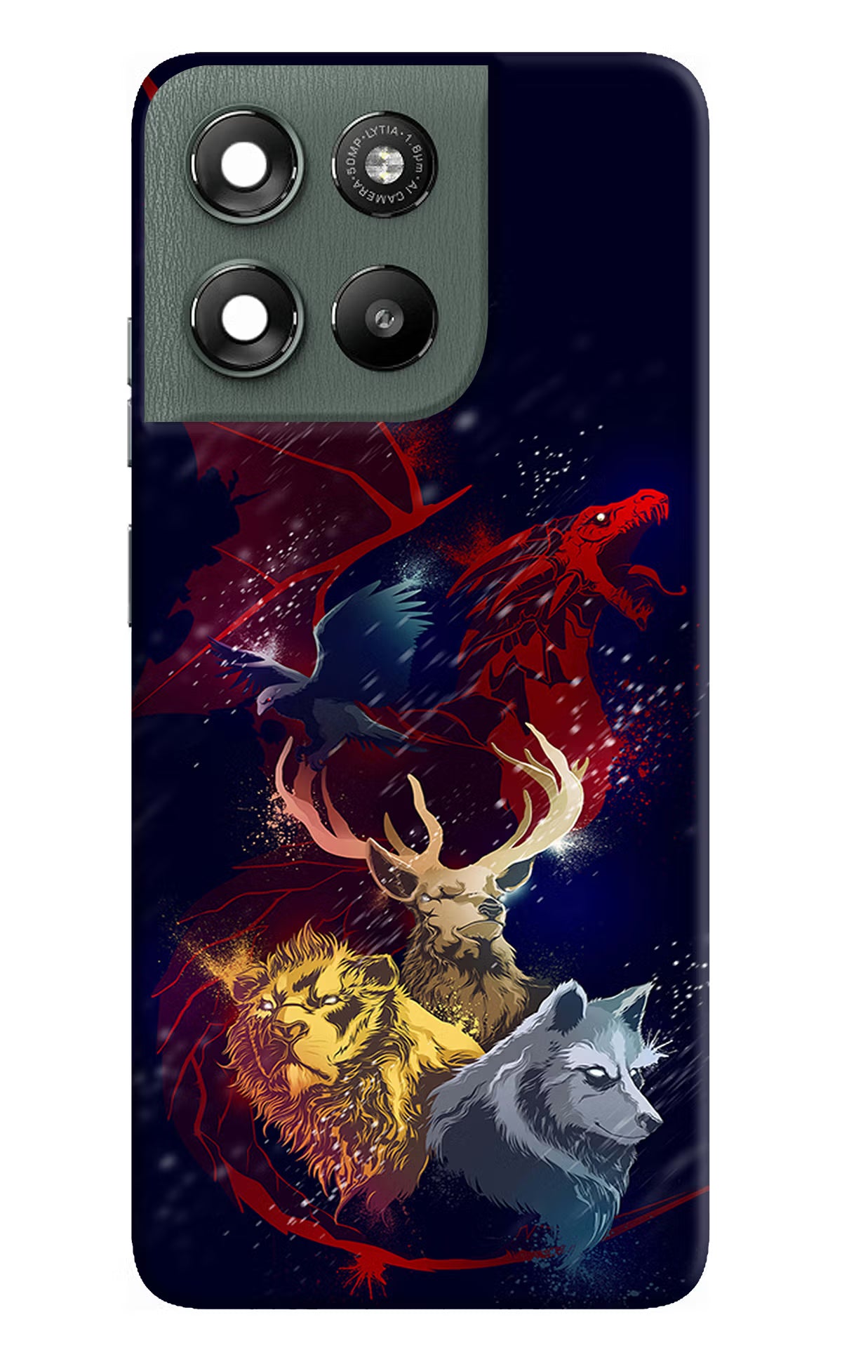 Game Of Thrones Moto G67 Power 5G Hard Case Back Cover by Casekaro