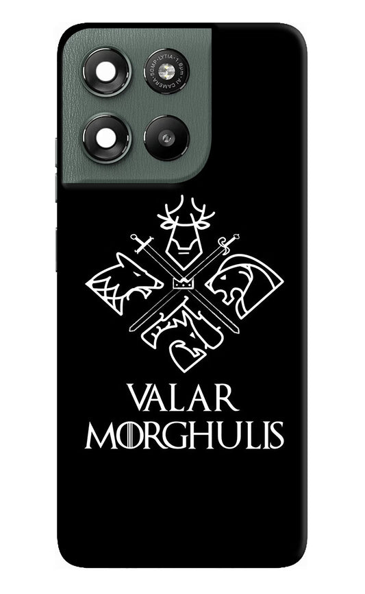 Valar Morghulis | Game Of Thrones Moto G67 Power 5G Hard Case Back Cover by Casekaro