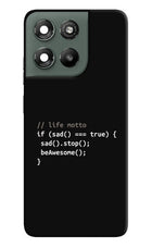 Life Motto Code Moto G67 Power 5G Hard Case Back Cover by Casekaro